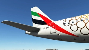 ✈️💺 Fenix A320 | Emirates | Expo 2020 | A6-EXP | W/Interior [8K] thumbnail 5