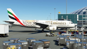 ✈️💺 Fenix A320 | Emirates | Expo 2020 | A6-EXP | W/Interior [8K] thumbnail 2