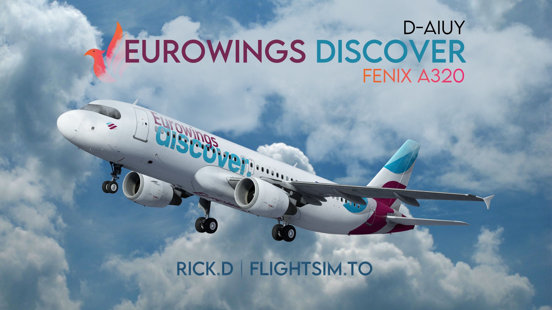 ✈️ Fenix A320 | Eurowings Discover | D-AIUY [8K]&nbsp; - Image 1