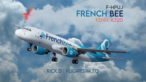 ✈️ Fenix A320 | French Bee | F-HPUJ [8K] 