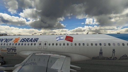 FENIX A320 | ISRAIR 4X-ABG Morocco