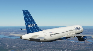 jetBlue "Bubbles" N618JB (8K) - Fenix A320 thumbnail 3