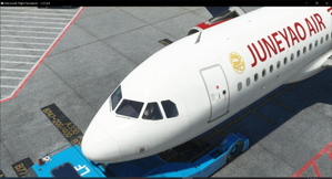 Fenix A320 Juneyao Airlines B-6861 8K Livery thumbnail 4