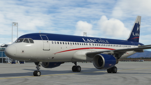 Fenix A320 LAN Chile CC-BAN [ Retro Livery]
