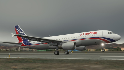Fenix A320 LAN Chile CC-BAR [ Retro Livery]