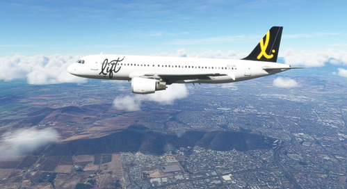 Fenix A320 - Lift Airline (ZS-GAO)