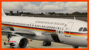 Fenix A320 Livery - Flugbereitschaft des Bundesministeriums der Verteidigung (Luftwaffe) - 15 + 04 thumbnail 4