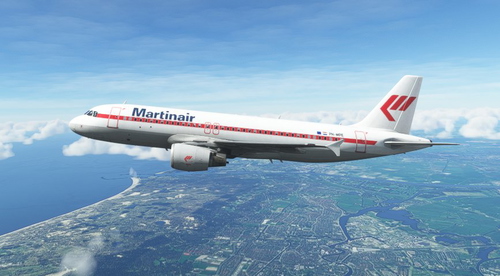 Fenix A320 - Martinair (PH-MPE)