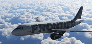 Fenix Frontier A320 N210FR Sheldon the Sea Turtle 8K thumbnail 3