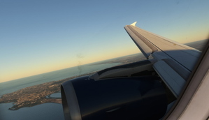FENIX a320 | Nouvelair TS-INR (custom cockpit/Cabin textures)  8K thumbnail 8