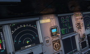 FENIX a320 | Nouvelair TS-INR (custom cockpit/Cabin textures)  8K thumbnail 2