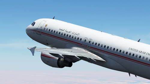 PAB Airwing A6-HMS (Private) - Fenix A320