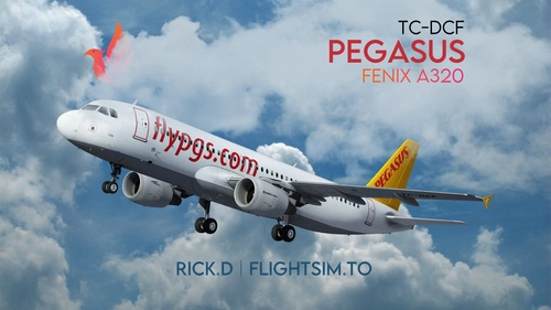 ✈️ Fenix A320 | Pegasus Airlines | TC-DCF [8K]&nbsp;