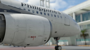 Fenix A320 | Philippine Airlines (Weathered) with Interior Cabin RP-C8618. 8K and 4K. thumbnail 7
