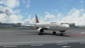 Fenix A320 | Philippine Airlines (Weathered) with Interior Cabin RP-C8618. 8K and 4K. thumbnail 1