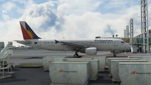Fenix A320 | Philippine Airlines (Weathered) with Interior Cabin RP-C8618. 8K and 4K. thumbnail 6