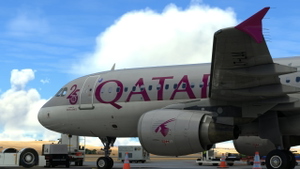 Fenix A320 | Qatar Airways A7-LAA | 2 Versions | Cabin | 8K & 4K thumbnail 3