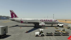 Fenix A320 | Qatar Airways A7-LAA | 2 Versions | Cabin | 8K & 4K thumbnail 2
