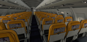 Fenix A320 RYANAIR With Cabin Interior  thumbnail 3