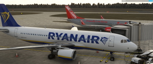 Fenix A320 RYANAIR With Cabin Interior  thumbnail 2