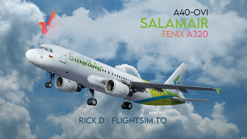 ✈️ Fenix A320 | SalamAir | A40-OVI [8K] 