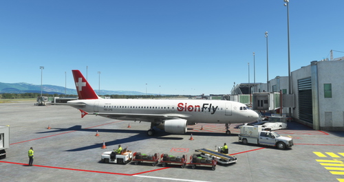 FENIX | A320 | SionFly - Virtual Airline  | 4K & 8K | HB-LPS 