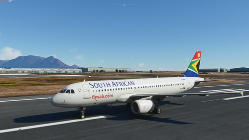 Fenix A320 South African Airways
