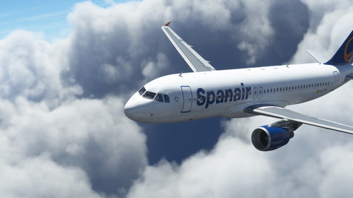 FENIX A320 | SPANAIR EC-IPI "NEW LOGO" [8K]
