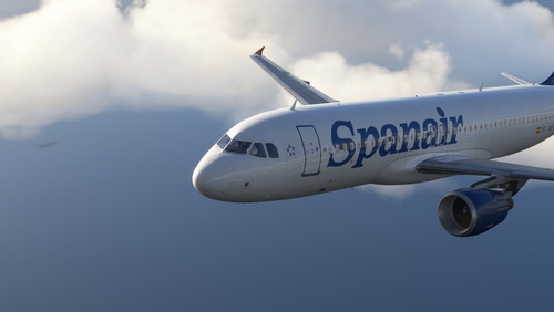 FENIX A320 | SPANAIR "HYBRID" EC-JJD [8K]