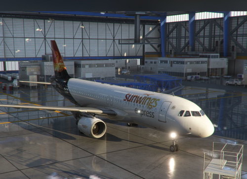 Fenix A320 Sunwings Express VA (retro) CS-TKE