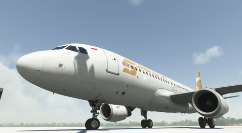 Fenix A320 | Super Air Jet PK-SAQ (Fictional)