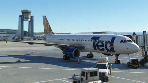 Fenix A320 TED Part of United N440UA [8K]