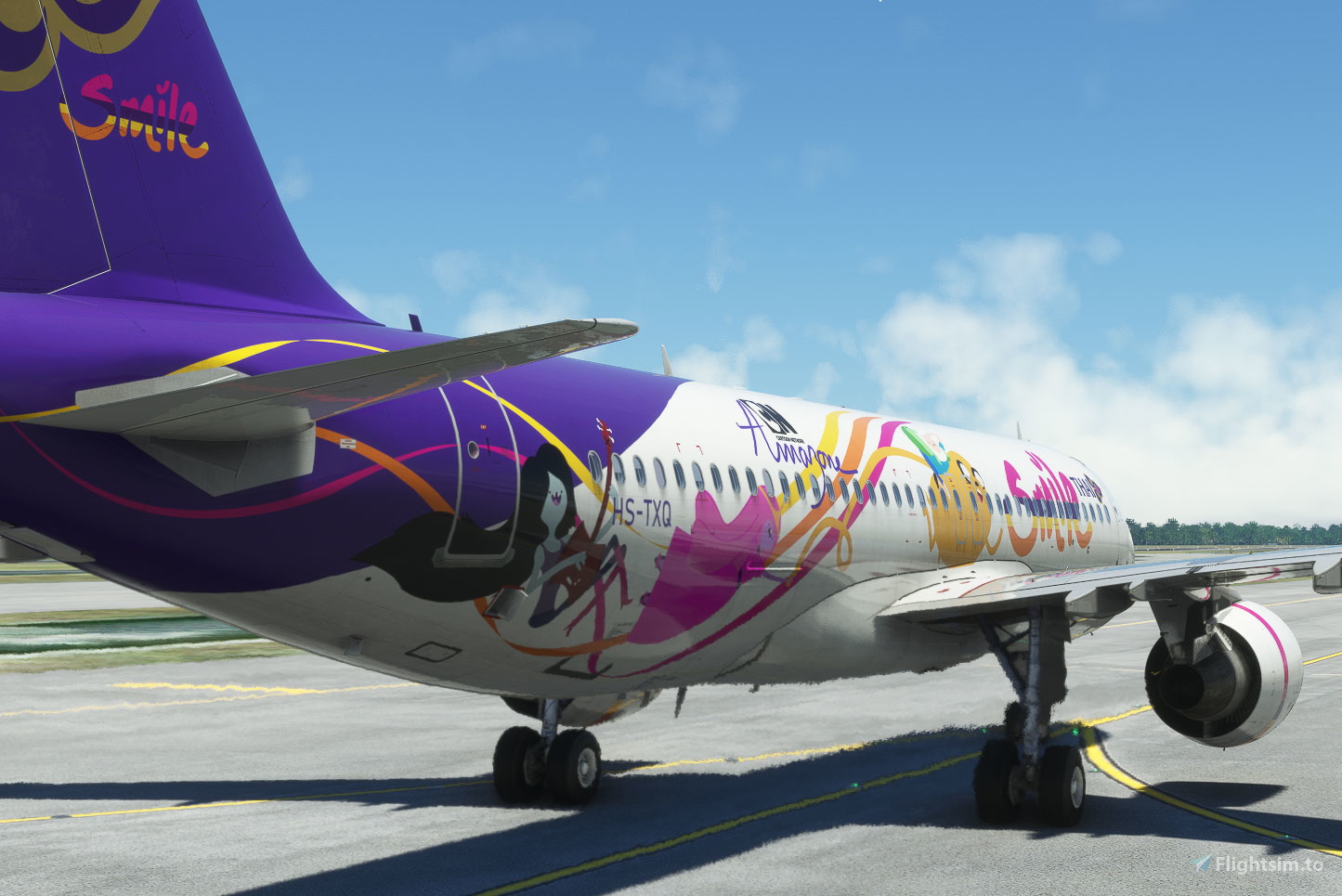 Fenix A320 | Thai Smile - Special Livery | HS-TXQ - Aircraft