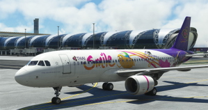 Fenix A320 | Thai Smile - Special Livery | HS-TXQ thumbnail 1