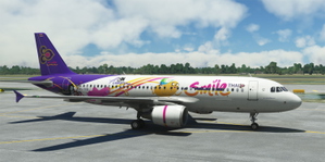 Fenix A320 | Thai Smile - Special Livery | HS-TXQ thumbnail 4
