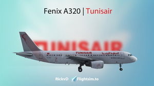 ✈️ Fenix A320 | TunisAir | TS-IMU [8K]&nbsp; thumbnail 1