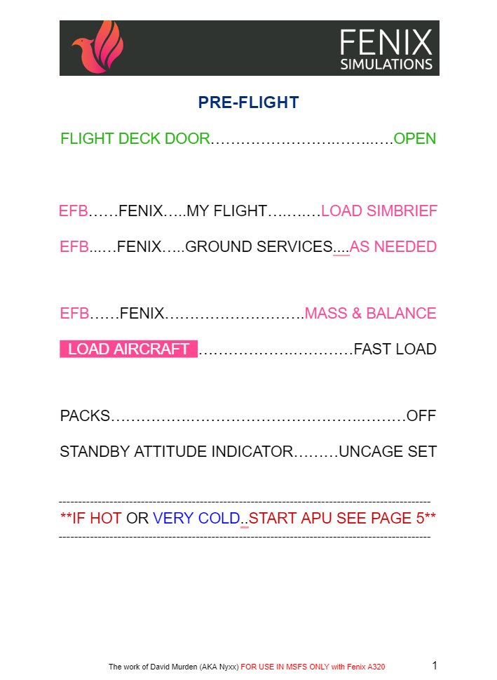 Fenix A320 Walkthrough Guilds - Image 1