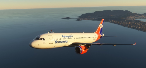 Fenix A320 Yemenia 70-AFA with Cabin