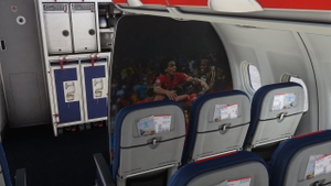 Fenix A320CFM Brussels Airlines Belgian Red Devils Trident OO-SNA thumbnail 3