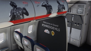 Fenix A320CFM Brussels Airlines Belgian Red Devils Trident OO-SNA thumbnail 4