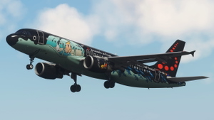 Fenix A320CFM Brussels Airlines Tintin Rackham OO-SNB thumbnail 4