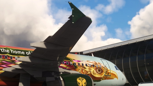 Fenix A320CFM Brussels Airlines TomorrowLand Amare OO-SNF