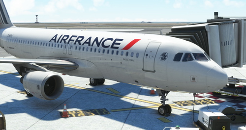 FENIX | AIR FRANCE F-HPEC | Aka Basse Terre  with Blue winglet and the crevette 