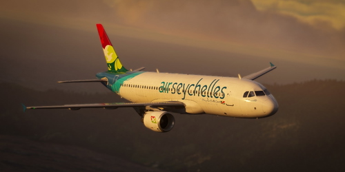 [FENIX] Air Seychelles A320 8K livery + CABIN