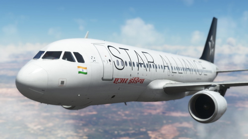 Fenix Airbus A320 Air India Star Alliance | 4K