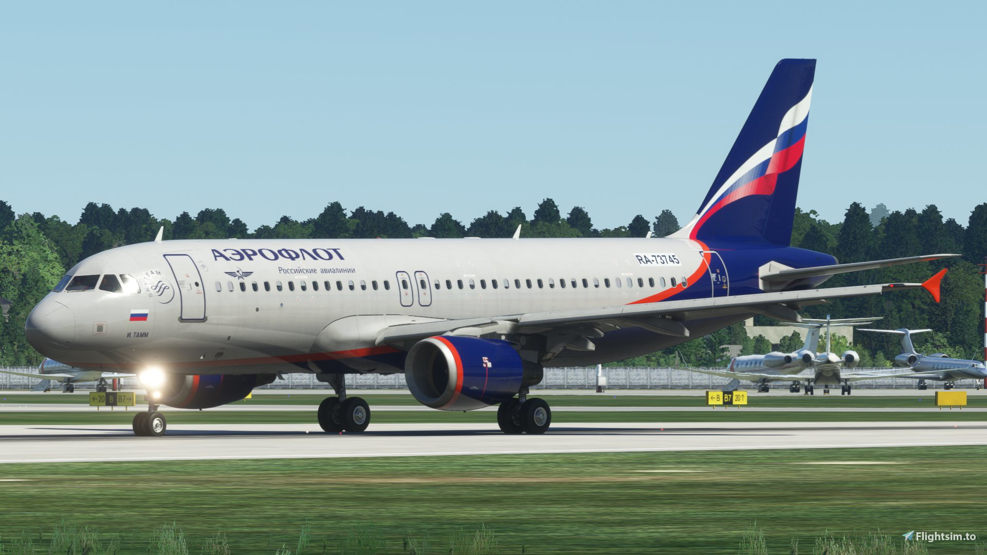 Fenix Airbus A320 CFM - Aeroflot RA-73745 - Image 1