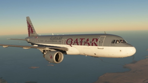 Fenix Airbus A320 Qatar Airways | 4K thumbnail 2