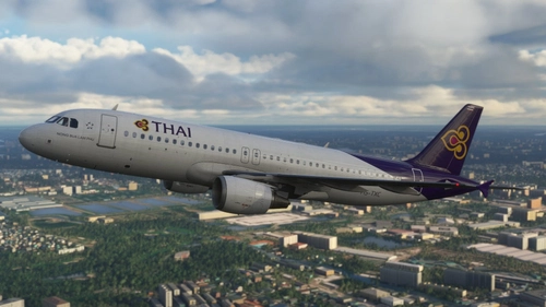 Fenix Airbus A320 Thai Airways | 4K | Discontinued