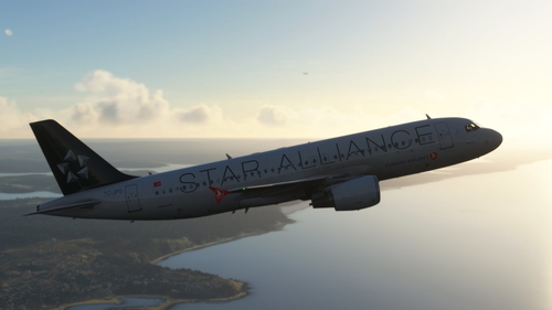 Fenix Airbus A320 Turkish Airlines Star Alliance | 4K