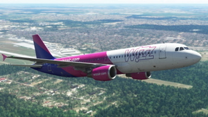 Fenix Airbus A320 Wizz Air | Cabin textures | 4K  thumbnail 1